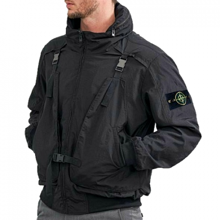 스톤아일*드 STONE ISLAND 조끼 탈부착 바람막이 점퍼