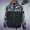 NIKE x STONE ISLAND 콜라보 카모 배색 바람막이