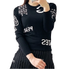 (국내배송) 파리게*츠 PEARLY GATES 프리미엄 언발로고 레터링 니트
