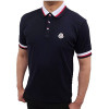 몽클*어 MONCLER 삼색바클 배색 카라티셔츠
