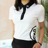 (국내배송) G/ FORE 지*어 넥카라 로고 배색 카라 티셔츠