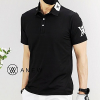 (국내배송) 어* ANEW GOLF 넥 라인 실켓 로고 카라 티셔츠
