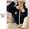 구* G 로고 니트 집업