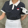 말본 스트라이프 폴로 티셔츠